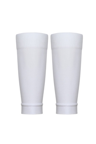 Choice WHITE 1 pair of Football calf socks football protectors long football ...