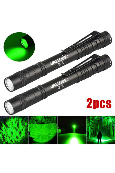 Choice Not included Fixed focus black Green 2PCS 1/2/5pcs Portable Green Ligh...