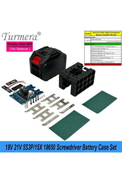 choice2 5S3P Set 18V 21V Screwdriver Battery Case for Makita 5X 10X 15X 20X 1...