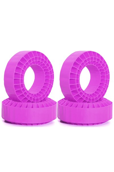 Choice 4pcs purple 1.9in Tires Soft Silica Gel Anti Foams Insert 108mm Sponge...