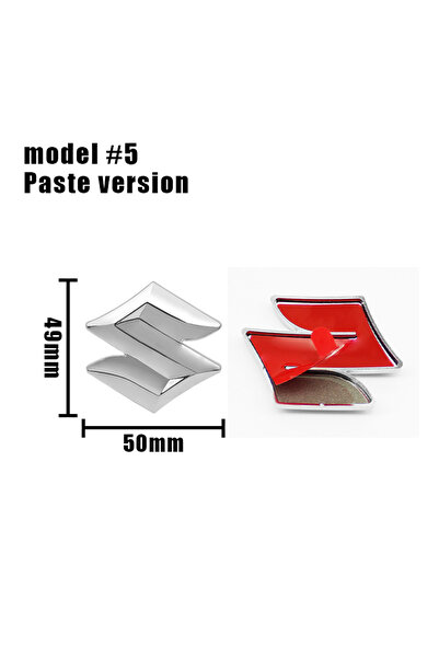 Choice1 Suzuki Suzuki Model 5 S Logo Car Steering Wheel Center Emblem Badge S...