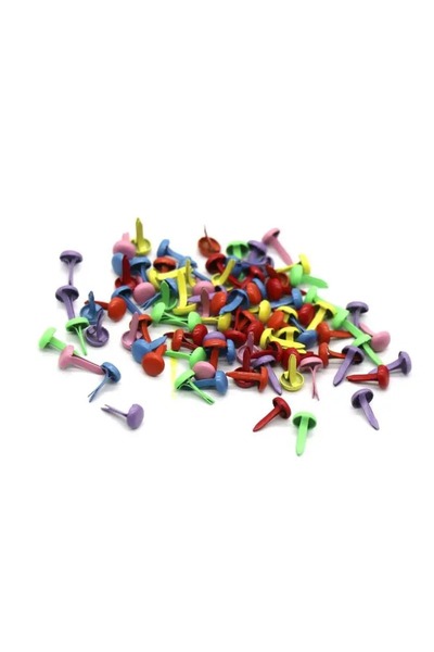 choice2 multicolor-4.5x8mm 4.5MM/8MM Round Metal Mini Brads Studs Spike for S...