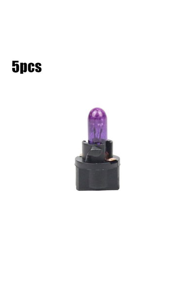 Choice12 purple 5pcs 1/5/10Pcs T5 LED Car Light Automobiles Light-emitting Di...
