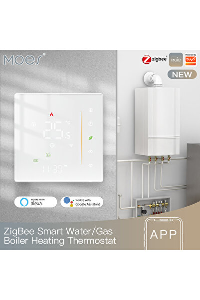 Choice3 MOES water gas boiler WH MOES Zigbee Thermostat Room Temperature Cont...