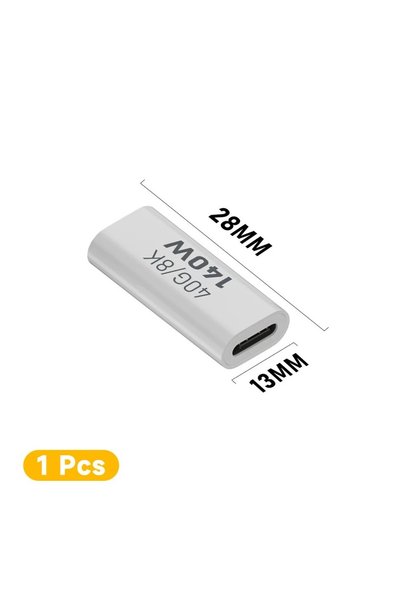 Choice3 B 90 Degree USB C Converter 140W Type C Adapter Converter Female to M...