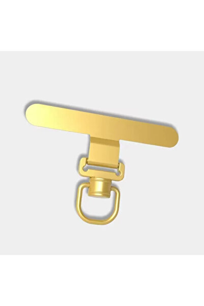 Choice5 A-Metal Gold Other 360 Rotating Phone Lanyard Clip Metal Stainless St...