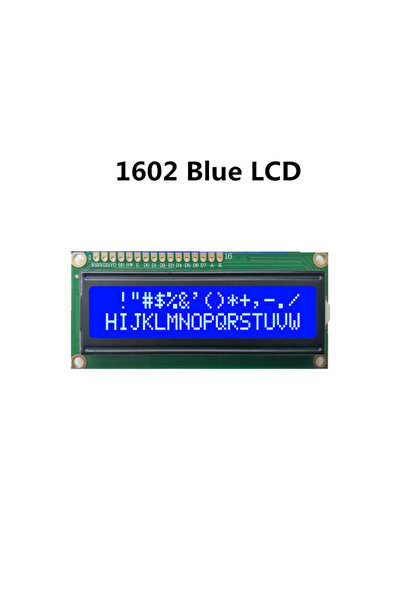 choice2 1602 Blue LCD1602 1602 Module Blue/Green Screen IIC/I2C 16x2 Characte...
