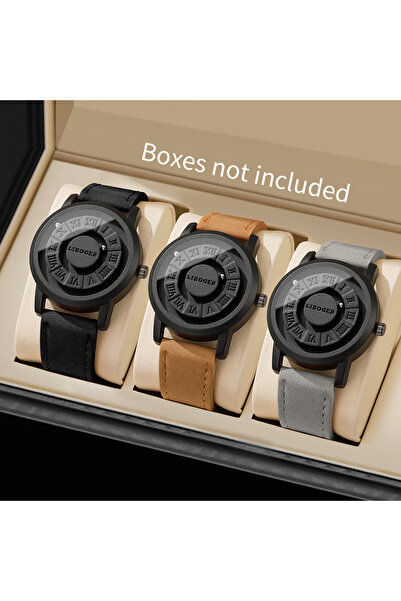 Choice1 3PCS Without Box 2/3PCS Fashion Roma Dial Men Quartz Watches Casual L...