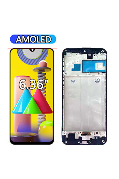 choice2 AMOLED With Frame Super AMOLED For M31 M21 LCD Display Touch Screen D...