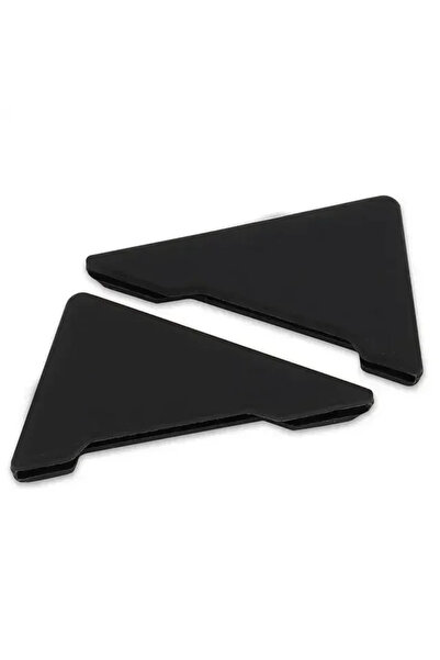 Choice6 2pcs black Car Door Decoration Corner Protective Cover Silicone Prote...