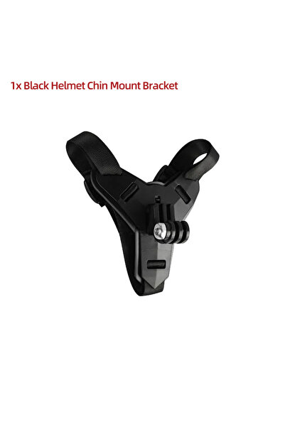 Choice black color Motorcycle Helmet Chin Strap Mount For GoPro Hero 13 12 11...