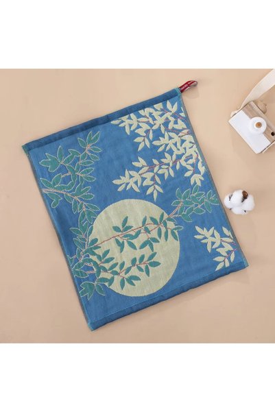 Choice Moon 34x40cm Large Hand Towel 4 Layer Cotton Gauze Pure Cotton Dish Cl...