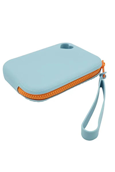 Choice Blue Silicone Pet Food Pouch Outdoor Dog Walking Bag Training Dog Trea...