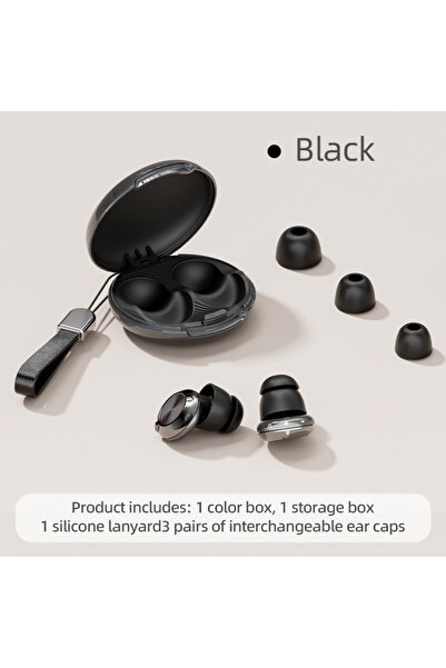 Choice1 Y33A-Black New Silicone Three-in-One Earplugs - Noise-Blocking Earplu...