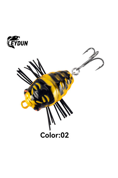 Choice 30mm 3.5g 02 LEYDUN MicroBug Insect Fishing Lure 20mm 1.4g 30mm 3.5g H...