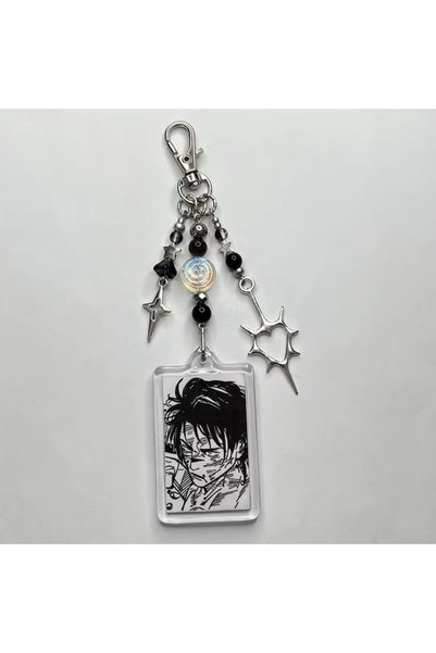 Choice white Fashion Choso Keychains Cute Jewellery Handmade Y2K Key Ring Jew...