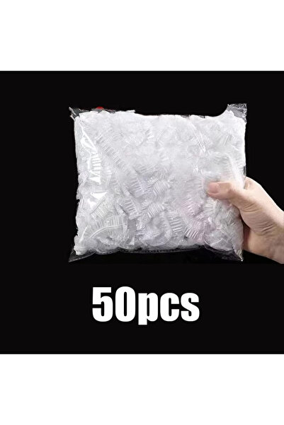 Choice3 50 قطعة 50/100/200/300/500 قطعة أغطية استحمام بلاستيكية مرنة للاستخدا...