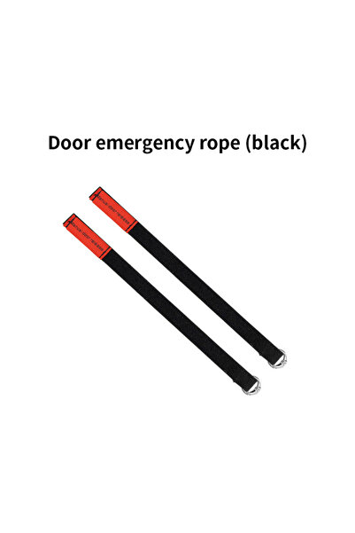 Choice black Carbon Flash For Tesla Model 3 Y Car Door Emergency Handle Exten...