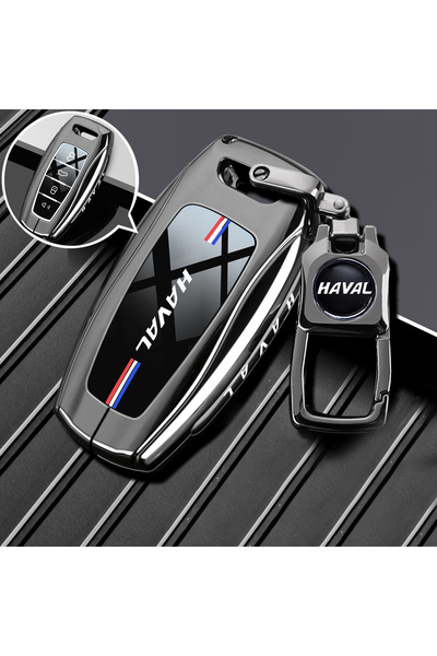 choice2 key case for Jolion Style 2-Black Key Case Fob for Great Wall Hover H...