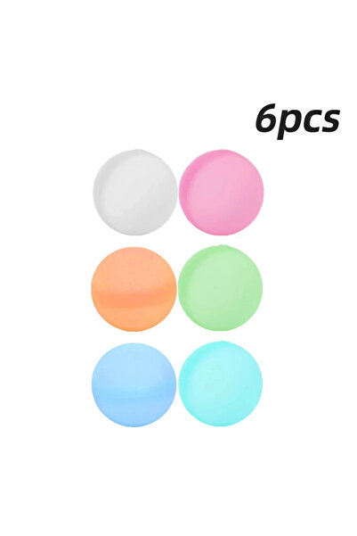 Choice4 6pcs-color random Reusable Water Balloons Toys Quick Fill Sealing Wat...