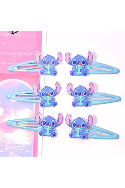 Choice5 6 1/3 Pairs Lilo&Stitch Disney Girls Hair Clip Childrens Cartoon Hair...