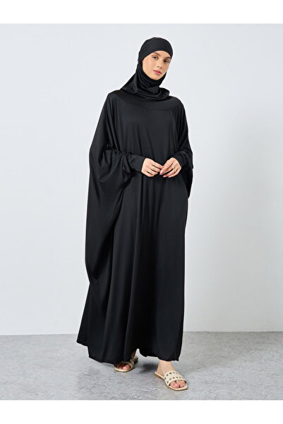 Choice One Size black Islamic Prayer Abaya Muslim Women Abayas Long Sleeve Ho...