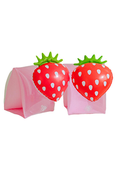 Choice19 MOJOYCE Strawberry 1Pair Floating Arm Circle Sleeves Double Air Infl...