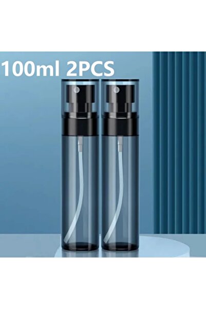 Choice1 100ml 2pcs 2 Pieces of 30/60/80/100/120ml Spray Bottles, Black Plasti...