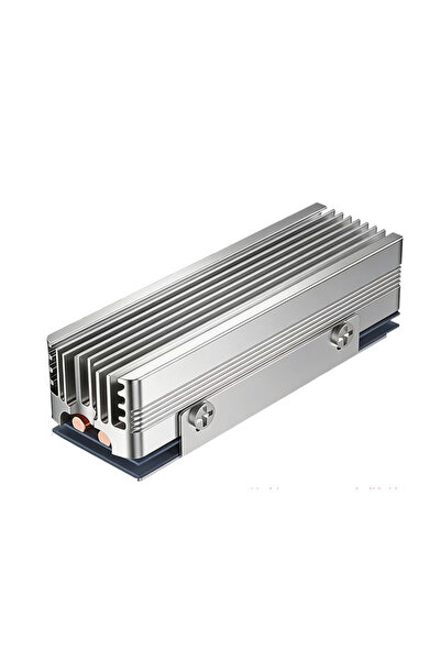 Choice1 مشتت حراري فضي لـ SSD-V3 M.2 NVMe 2280 مع أنبوب نحاسي مزدوج عالي الكف...