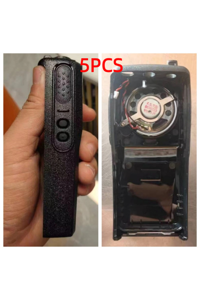 Choice New version 5PCS Radio Front Cover Housing Case Kit With Speaker for D...