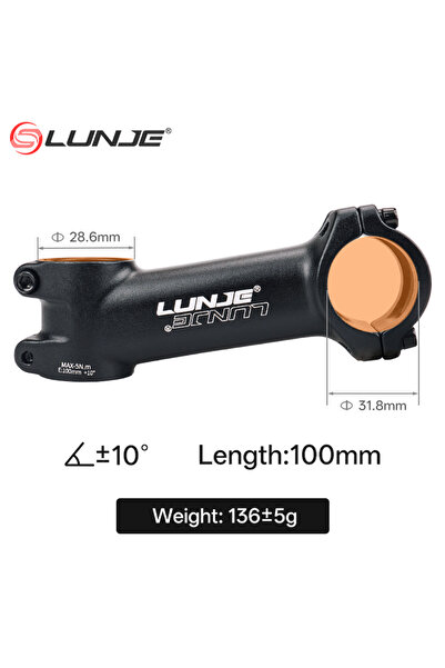 Choice 10Degree-100mm Ultralight Bike Power 60/70/80/90/100/110MM MTB Bike St...