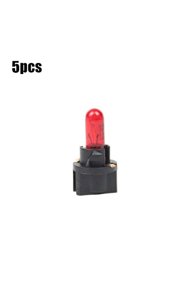 Choice7 مصباح سيارة LED أحمر، 5 قطع، 1/5/10 قطع، T5، ثنائي باعث للضوء، مصباح ...