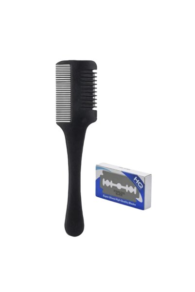Choice 1Set Portable Hair Clipper Hair Thinning Comb Old-fashioned Stainless ...