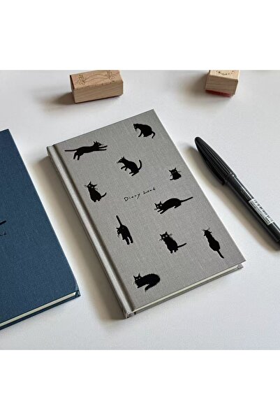 Choice Grey Cute Cat A6 2026 Week Planner Notebook Daily Weekly Plan Journal ...