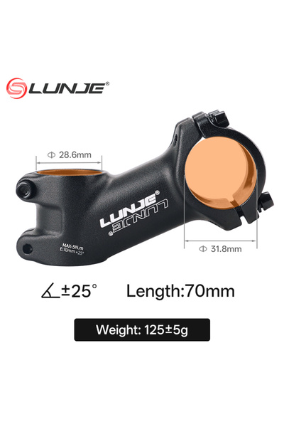 Choice 25Degree-70mm Ultralight Bike Power 60/70/80/90/100/110MM MTB Bike Ste...
