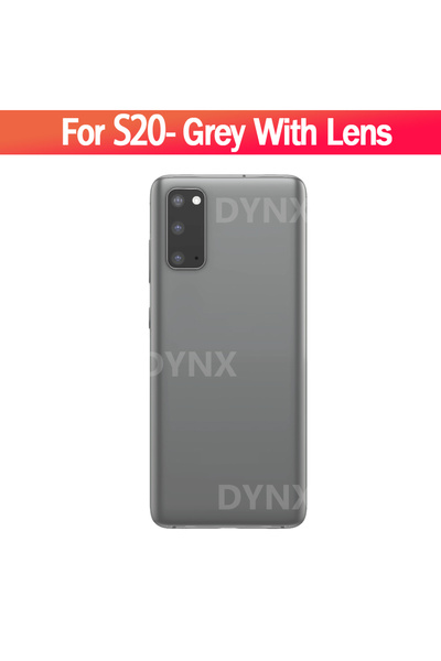 Choice1 For S20 Grey Glass Back Cover Case For SAM-S20 5G Back Glass Rear Cov...