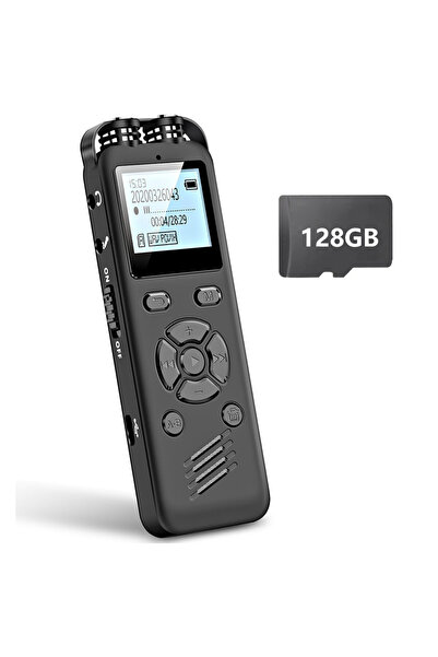 Choice With 128GB-TF card Digital Voice Recorder Voice Recorder with Playback...