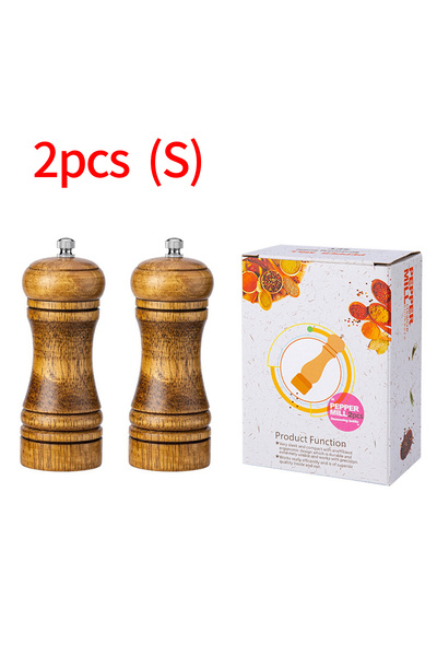 Choice 2PCS 1PC Manual 5 inch 8 inch 10 inch grinder; pepper grinder; oak woo...