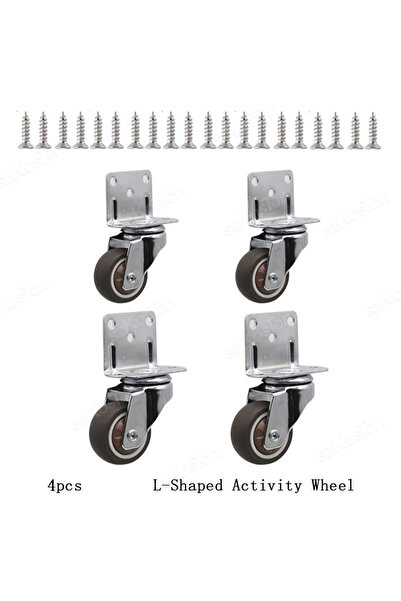 Choice 2 inch 4pcs Activity 4pcs Universal Swivel Casters Heavy Duty Furnitur...