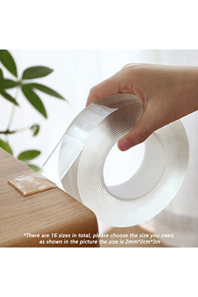 Choice8 3 cm 1 mm 5 m Transparent iLMH 1m 2m 3m 5m Double Sided Tape Heavy Du...