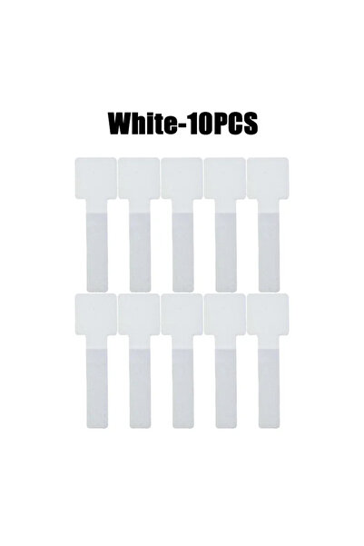 Choice6 white 10pcs New Reusable Cable Ties Velcro Ties Self-Adhesive Power C...