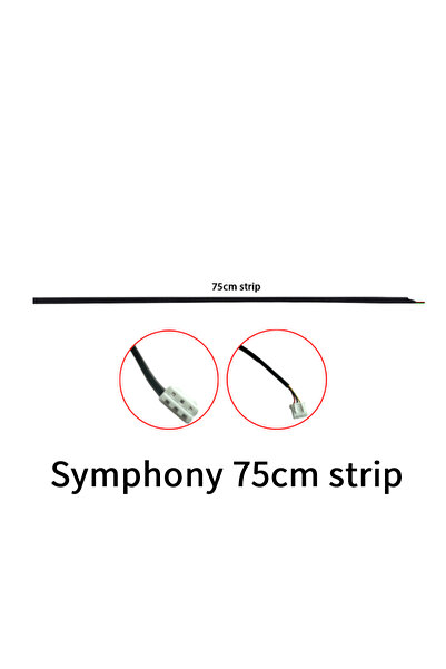 Choice6 Symphony 75cm strip RGBIC "LED Lamp" App Symphony Full Colors Streame...