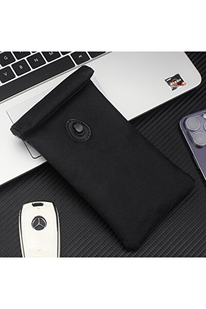 choice2 black RFID Blocking Car Key & Cell Phone Signal Shield Faraday Wallet...