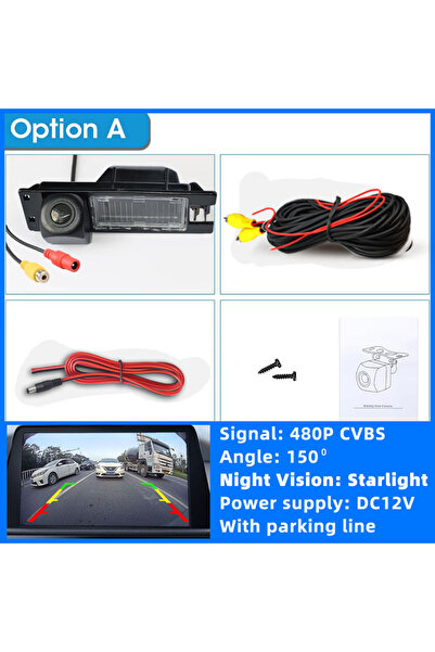 Choice كاميرا خلفية عالية الدقة CVBS-480P للرؤية الخلفية أو AHD أو CVBS مدمجة...