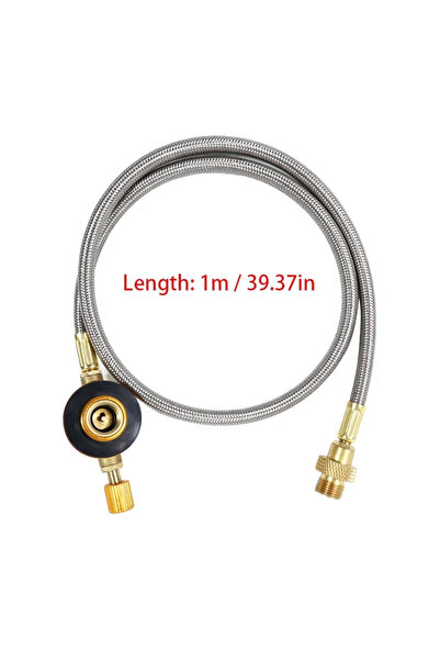 Choice Tube Outdoor Camping Stove Gas Adapter Split Stove Converter Butane Ga...