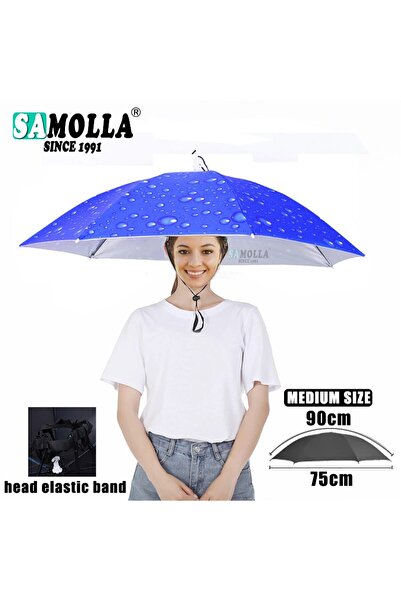 Choice large g Rain Umbrella Hat Foldable Sun Shade Waterproof Fishing Headwe...