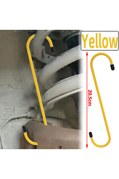 Choice8 4pcs YELLOW 4/1pcs New Suspension Disc Service Brake Caliper Hanger B...