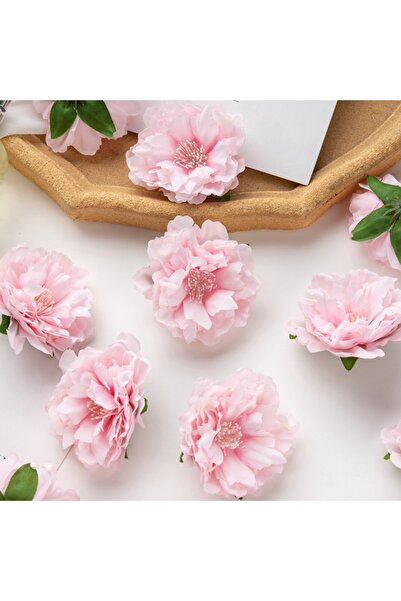 Choice16 10pieces color 9 10/30pcs Artificial Flowers Silk Peony Scrapbook Di...