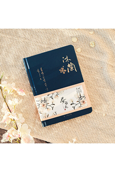 Choice blue Creative Colorful Page Notebook Chinese Style Hardcover Diary Boo...