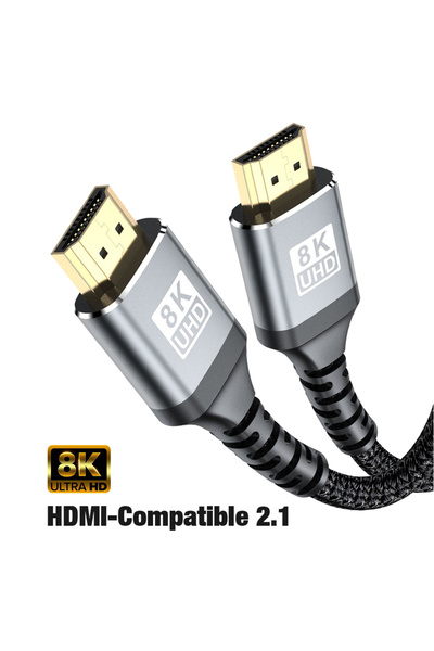 Choice4 7m black HDR eARC 8K 60HZ 4K 120HZ HDMI 2.1 Cable For mi TV Box PC La...